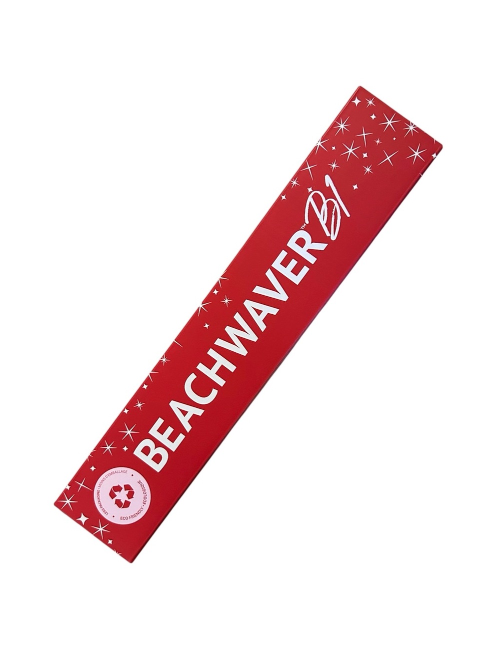 New In Box Red Glitter Beachwaver B1 Rotating 
Curling Wand